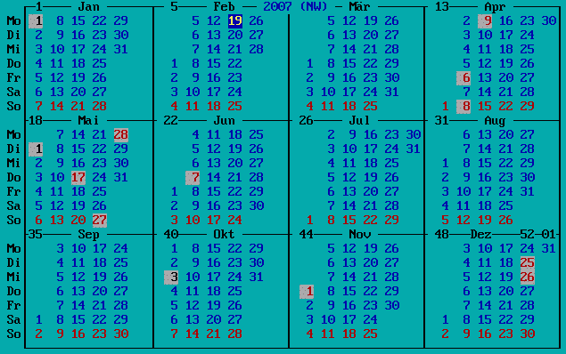 Kalender (NW) 2007 (1)